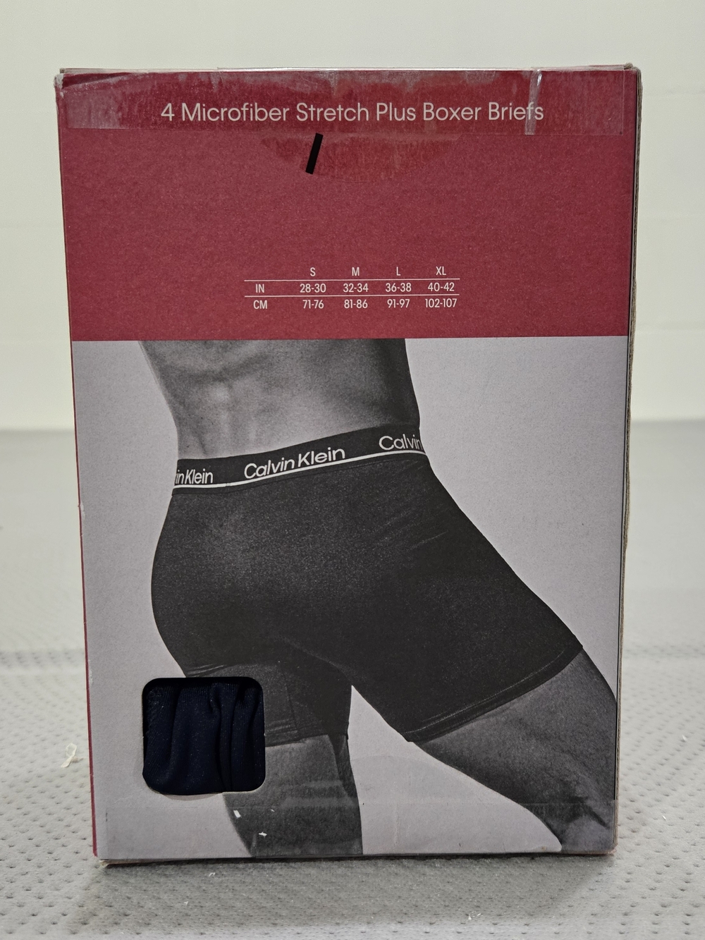 Calvin Klein Men's Black Boxer Briefs - 4 Pack - Picture 2 of 5